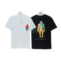 Designer Fashion Brand Mens T Shirt Luxury Gorilla Letter Print Short Sleeve Round Neck Summer Loose T-shirt Top Black White