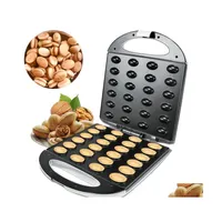 Other Home Garden Bread Makers Electric Nut Cake Maker Matic Waffle Baking Hine Sandwich Toaster Breakfast Pan Dried Snack Tools D Dhe63