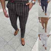 Men&#039;s Pants Men&#39;s Casual Pencil Stretch Soft Trouser For Business Social Office Worker Interview Party Wedding Daily Wear