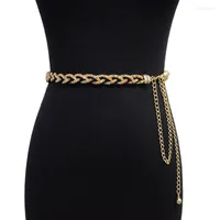 Belts mode Sweet Retro Alloy Waist Chain Body for Women Belly Robe Decoration Bijoux