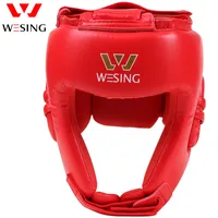 Protective Gear Wesing AIBA Approved Boxing Head Guard Martial Arts Muay Thai Fighting head protector Professional Athlete Competition helmet 230114