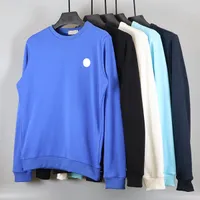 클래식 가슴 작은 로고 남성 스웨트 셔츠 5 색 패션 캐주얼 남성 까마귀 브랜드 디자이너 스웨터 크기 M- XXL