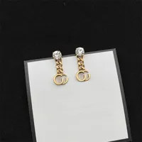 Designers Brincos Mulheres homens clássicos Moda Earring 5 Styles Gold Diamond Animal Design Jóias de luxo