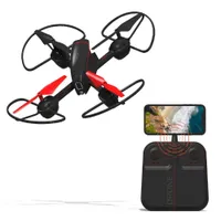 Sharper Image 10&quot; Mach X Drone with Streaming Camera 2.4 GHz Auto-Orientation Control