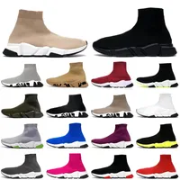 Projektant 2023 Top Fashion Sock Buty Platforma Running Vintage Sneakers Schuhe 17fw Triple Black White Beige Socks Boots Mens Women Luksusowe trenerzy biegacze