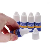 Nail Gel 5pcs lot Mini Beauty Glue Professional Art False 3D Decoration Adhesive Acrylic Accessories