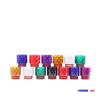 Accessories 810 Resin Drip Tips Epoxy Mouteice Wire Bore Suck Tip For Tfv12 Prince And Tfv8 X Big Baby Crown Atomizer 127 N2 Drop De Ot05M
