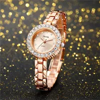 ساعة Wristwatches Quartz Watch Woman's Woman Simploy Alloy Strap Sbracelet Ladies Giftwatch Wristwatch Fashion Wrist#11