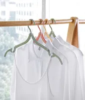 Laundry Bags 5pcs Sturdy Portable Collapsible Travel Hanger Durable Plastic Clothes Hooks Household Shirt Coat Socks Storage Suppl