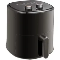 Vebreda Air Fryer 4.5 liter met vaatwasser Safe Basket 1200W Zwart