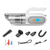 Car Washer Multifunctional Vacuum Cleaner With Air Pump Tire Pressure Monitoring Light B36B