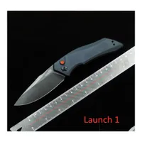 Кемпинг охотничий ножи Kershaw 7100bw запуск 1 складной папки ножа 3.4 CPM154 Blackwash Plain Blade Aluminum Handles 9400 940 615 C DHNOH