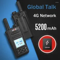 Walkie Talkie Zello 4G Network Two Way Radio 5000mAh Long Range Real PRadios GPS Track Playback B1 B3 B5 Transceiver