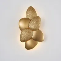 Vägglampa modern lyxdesigner dekor lättare rostfritt stål guld inre mode hem vardagsrum sovrum armaturen