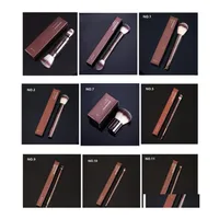 Makeup Brushes Hourglass No.2 3 4 5 7 9 10 11 Vanish Veil Abiend Doubleended Powder Foundation Cosmetics Brush Tool Drop Delivery H Dhruc