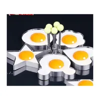 卵ツール肥厚ステンレス鋼型五尖星愛のハート揚げmodキッチン実用ガジェットdiy pad11104ドロップd ot7xc