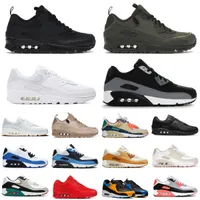 2023 NEW air running shoes max 90 max90 90s Mens Womens Sneakers Sneaker CNY UNC Smoke Grey Triple White Black Camo Red Orange Green Volt Men Trainers Sports Shoe 36-45
