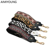 AIMIYOUNG Bag Strap Handbag Belt Wide Shoulder Bag Strap Replacement Accessory Part Adjustable Belt For Bags 100cm1267F