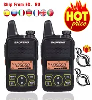Baofeng Mini Walkie Talkie BF T1 Portable Two Way Ham Radio UHF 400 470MHz FM Flashlight Handheld Transceiver Kids Intercome 220718806337
