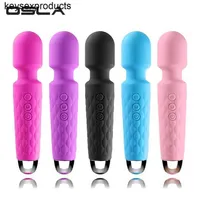 Adult Massager Magic Powerful Handheld Clit Clitoris Stimulation Personal Silicone Sex Toy Vibrator Rod Av Wand Massager for Women Female