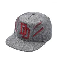 Ball Caps Men's Hip Hop Streetwear Fashion Cool Geometric Embroidery Baseball Cap For Men Flat Bill Brim Hats Adjustable
