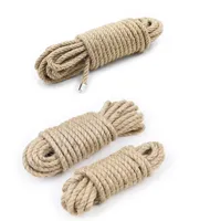 Mens G-Strings 5m 10m Sex Slave Hemp Rough Braided Bondage Rope Restraint Erotic Role play Toys Soft Cotton Rope For Couples Ad