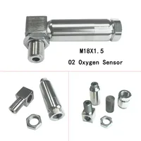 Adaptador Lambda Sensor de oxígeno Mini Catalyst Cel Fix Eliminador Spacer Bung Boss Convertidor Extensión Varios modelos M18*1.5 HJ