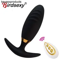 Adult Massager Wireless Anal Butt Plug Prostate Massager Adults Gay Product Mini Bullet Clitoris Stimulator Vibrator Sex Toys for Women Men