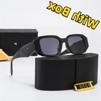 Fashion Designer Sunglasses Classic Eyeglasses Goggle Outdoor Beach Sun Glasses For Man Woman 7 Color Optional Triangular signature wit Nxij