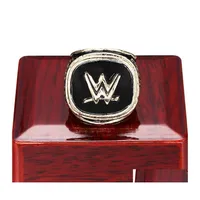 Three Stone Rings Jewelry World Wrestling Entertainments Championship Ring Fans Gifts Size 11 Low Price Man Drop Delivery Dhrkh