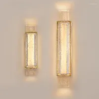 Wall Lamps Postmodern Crystal Living Room Background Sales Office Lobby Exhibition Hall El And Club Luxury Lamp