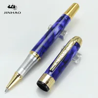 الأزياء الزرقاء لطيف 17 ألوان اختيار أعلى البيع قلم كرة الدوارة 0.7 مم من الفضة/الذهب تقليم الحبر القابلة للإزالة.