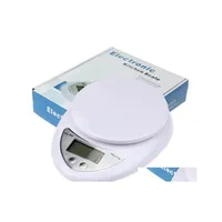 Weighing Scales 60Pcs 5Kg Home Household Portable Lcd Sn Electronic Digital Kitchen Food Diet Postal Weight Scale Nce 5000G X 1G B05 Dheuc