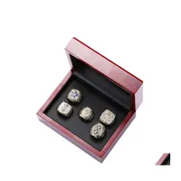 Three Stone Rings 5Pcs 1971 1977 1992 1993 1995 Cowboys Championship Ring Size 11 Souvenir Men Fan Gift Wholesale Drop Delivery Jewel Dhxhf