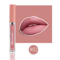 Lip Gloss Lipstick Velvety Set Long Lasting Nonstick Cup Not Fade Makeup Cosmetics Kit For Girl Women SOYW889