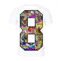 Men&#039;s T Shirts Fashion Basketball Tshirt Men Tops Hip Hop Number 3D Print T-shirt Camiseta Hombre Sports Oversized