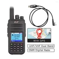 Walkie Talkie TYT MD-UV380 Dual Band Radio MD-380 VHF UHF MD380 Digital DMR Two Way Time Dlot Transceiver