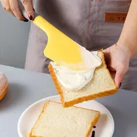 Baking Tools 34cm Cake Cream Spatula Non Stick Omelette Turner Butter Scraper Flour Mixing Tool Heat Resistant Pastry