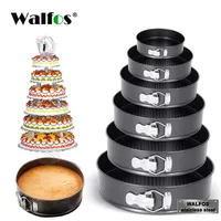 Tårta verktyg walfos bakningskålar kök verktyg mögel metall rund skål baksida non-stick tillbehör