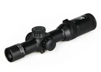 Canis Latrans Tactical 1-4x24 IRF Rifle Scope Red /green Mil-dot Illuminated Hunting Scopes for Real Gun GZ1-0197