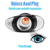Finger Toys Hollow Anal Plug Tunnel Butt Plug Vaginal Speculum Anal Sex Toys Gay Bdsm Man Adult Games Enema Vagina Dilator Anus