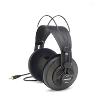 Original Samson SR850 Professional Monitor Headset Dynamic Semi-Open-Back Studio Reference Headphone For Musician/DJ