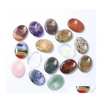 Stone Worry Thumb Gemstone Natural Rose Quartz Healing Crystal Therapy Reiki Treatment Spiritual Minerals Mas Palm Gem About Drop De Dhug7