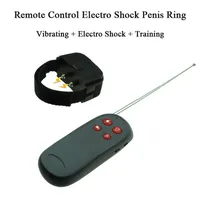 Finger Toys Estim Remote Control Cock Ring Adult Sex Toys for Men Electro Shock Vibrating Penis Ring Chastity Belt Male Scrotum