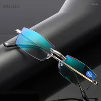 Sunglasses Anti Blue Light Myopic Glasses Men Diamond Cutting Edge Finished For The Myopia Eyeglsses Unisex Eyewear -1.0 -1.5 -2.0