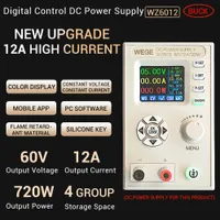 WZ6012 High-power Adjustable CNC DC Buck Converter Step-Down Power Supply Module Constant Current Voltage 60V 12A