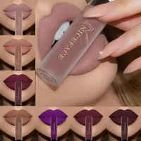 Lip Gloss HEALLOR 29 Colors Liquid Lipstick Makeup Waterproof Matte Red Long Lasting Nude Tint Pigment Cosmetics