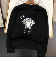 22SS Mens Sweatshirt Designer Hoodie مقابل Sweater Sweater Medusa Print Long Sleeve Tshirt Women Switshirt 4XL