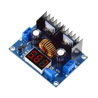 LED Digital Voltmeter PWM Adjustable 4-36V To 1.25-36V Step-Down Board Power Supply Module XL4016 8A 200W DC-DC Buck Converter