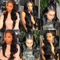 NXY LACE WIGS 13x4 Frontal Body Wave Front Human Hair Remy Brazilian for Black Women 4x4 Closure 230106